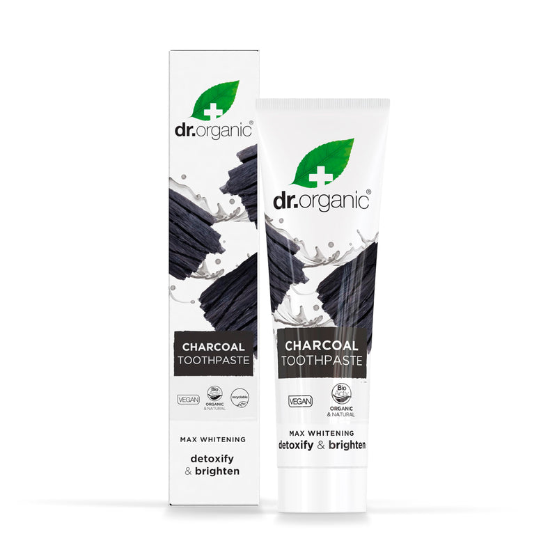 [Australia] - Dr Organic Extra Whitening Charcoal Toothpaste 100ml 