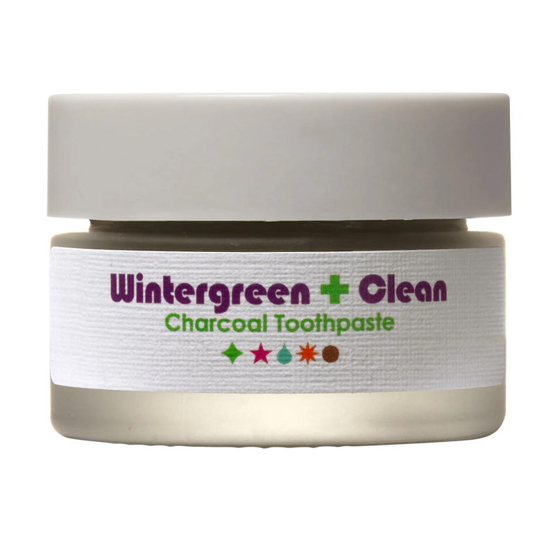 [Australia] - Living Libations - Organic Wintergreen Clean Activated Charcoal Toothpaste | Natural, Plant-Based, Clean Beauty (.5 oz | 15 ml) 0.85 Fl Oz (Pack of 1) 