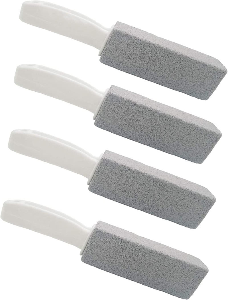 [Australia] - Pumice Stone for Cleaning Toilet Bowl with Handle, Pumice Stick Pumice Scouring Pad for Cleaning, 4 Pack 