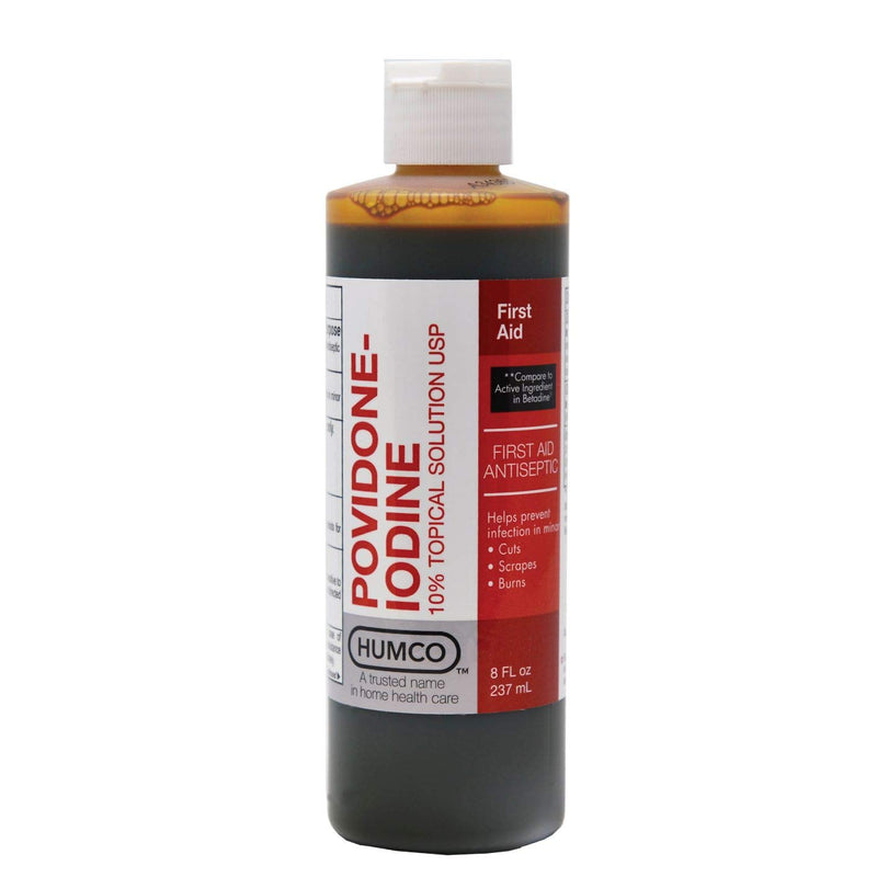 [Australia] - Humco 232516001 Povidone Iodine 10% Topical Solution, 16oz 