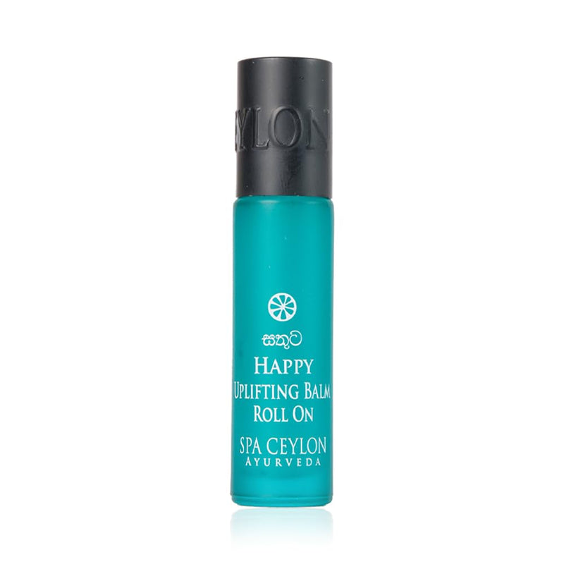 [Australia] - SPA CEYLON Happy Uplifting Balm Roll On | Naturally Refreshing & Revitalizing | Vegetarian | Ideal for All Skin Types 
