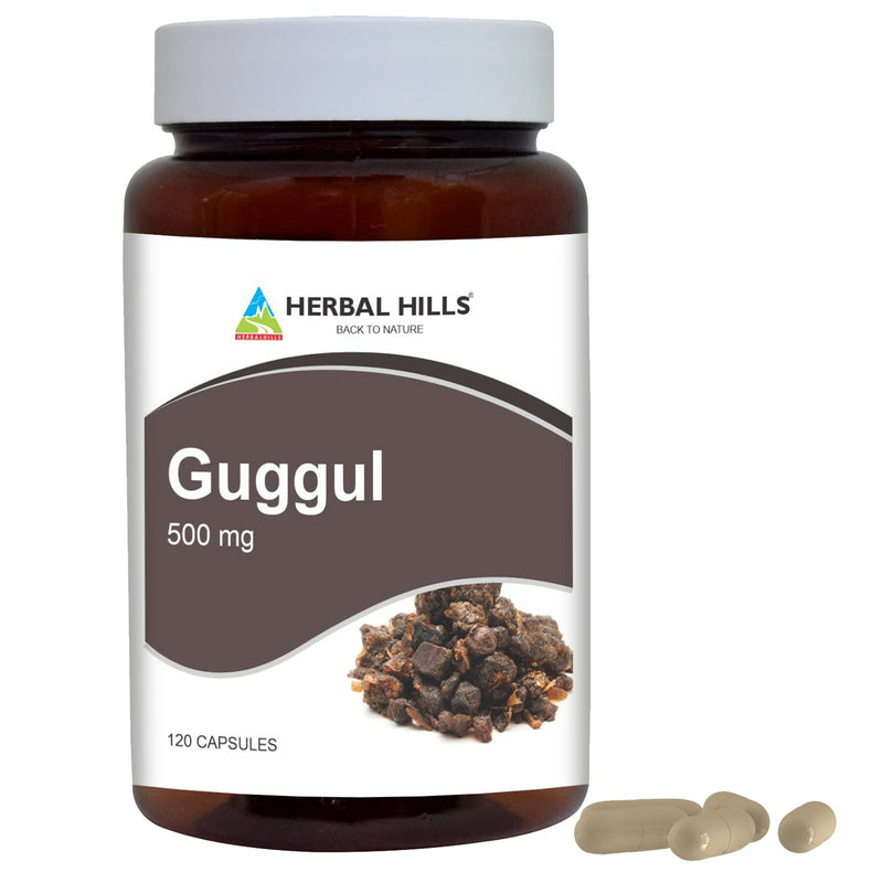 [Australia] - HERBAL HILLS Guggul Capsule with Arjuna Extract 1000mg 120 Count 