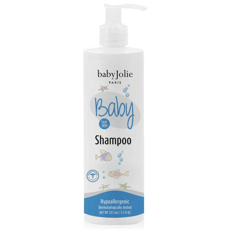 [Australia] - Baby Jolie Baby Shampoo Paris. With tear-free formula. Gentle and Safe for Newborns and Toddlers | 7.5oz (221ml) 7.5 Fl Oz (Pack of 1) 