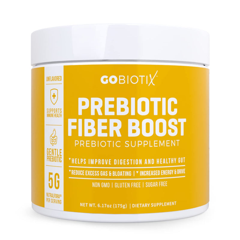 [Australia] - GOBIOTIX Fiber Supplement - Prebiotic Soluble Fiber Powder, Supports Gut Health and Digestive Regularity - Gummies Alternative - Gluten & Sugar Free, Keto, Vegan - 1 Scoop Daily, 35 Servings (1 Pack) 35 Servings (Pack of 1) 