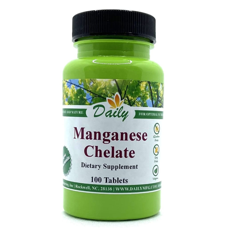 [Australia] - Daily Manufacturing Manganese Chelate (5 mg) 100 Tablets 