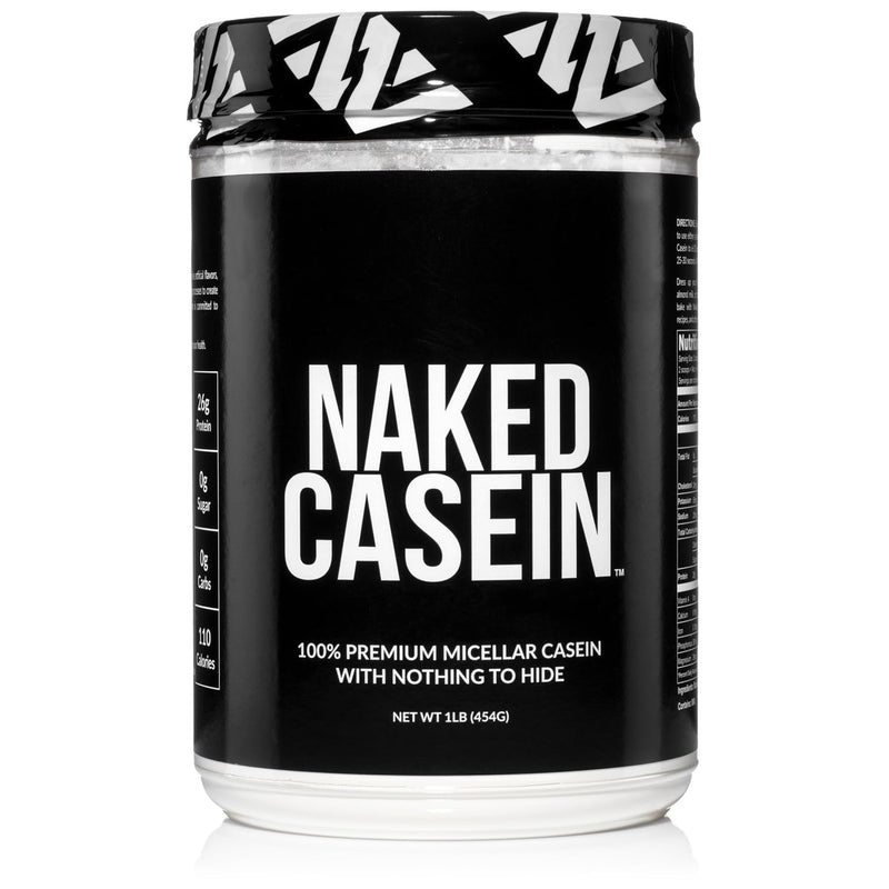 [Australia] - NAKED Casein - 1Lb Micellar Casein Protein - Bulk, Zero Carb, GMO-Free, Gluten Free, Soy Free, Preservative Free - Stimulate Muscle Growth - Enhance Recovery - 15 Servings Unflavored 1 Pound (Pack of 1) 