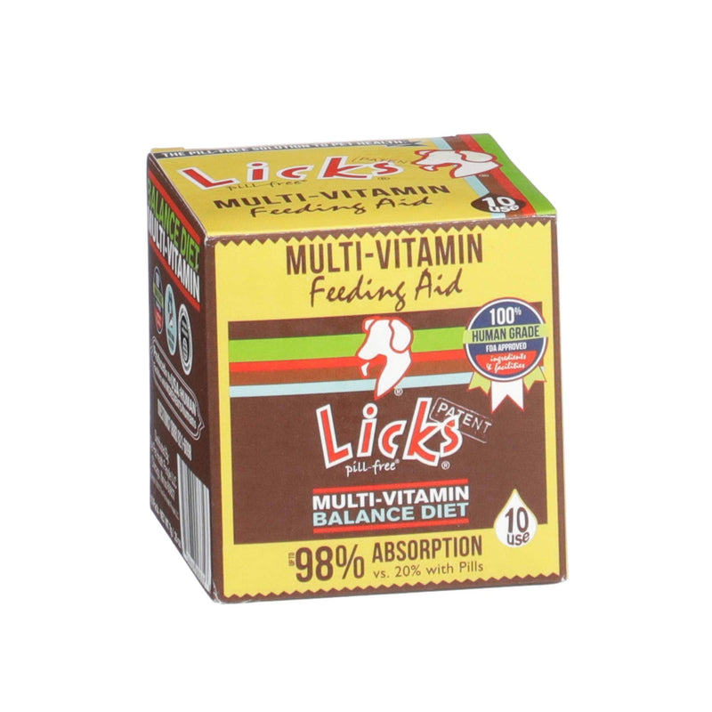 Licks Dog Multi-Vitamin Supplements - 10-use - PawsPlanet Australia