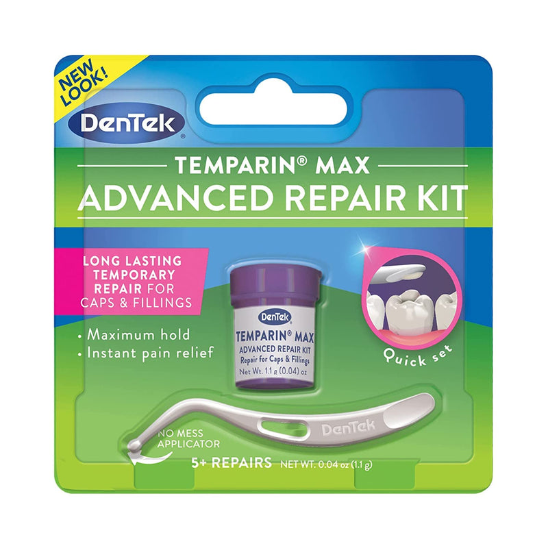 [Australia] - DenTek Temparin Max Caps & Fillings Repair Kit - 0.0733 oz, Pack of 4 