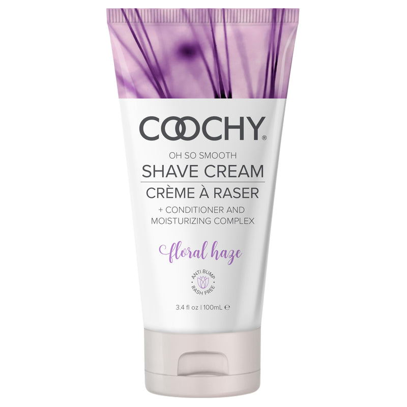 [Australia] - Coochy Shave Cream - Moisturizing Shave Lotion - Gentle Intimate Shaving Cream - For Bikini Area, Underarms, Legs & More - Rash-Free, Hydrating Formula - Floral Haze, 3.4 oz 3.4 Fl Oz (Pack of 1) 