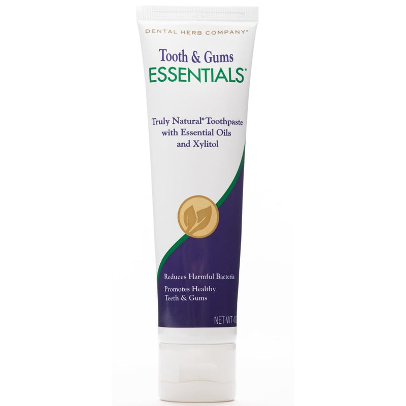 [Australia] - Dental Herb Company - Essentials Toothpaste - Truly Natural Fluoride-Free and SLS-Free - Superior Defense Against Bleeding and Irritated Gums, Dry Mouth, and Mouth sores. (4 oz.) 