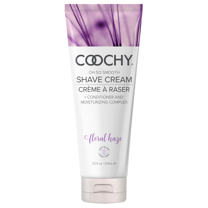 [Australia] - Coochy Shave Cream - Moisturizing Shave Lotion - Gentle Intimate Shaving Cream - For Bikini Area, Underarms, Legs & More - Rash-Free, Hydrating Formula - Floral Haze, 7.2 oz 7.2 Fl Oz (Pack of 1) 