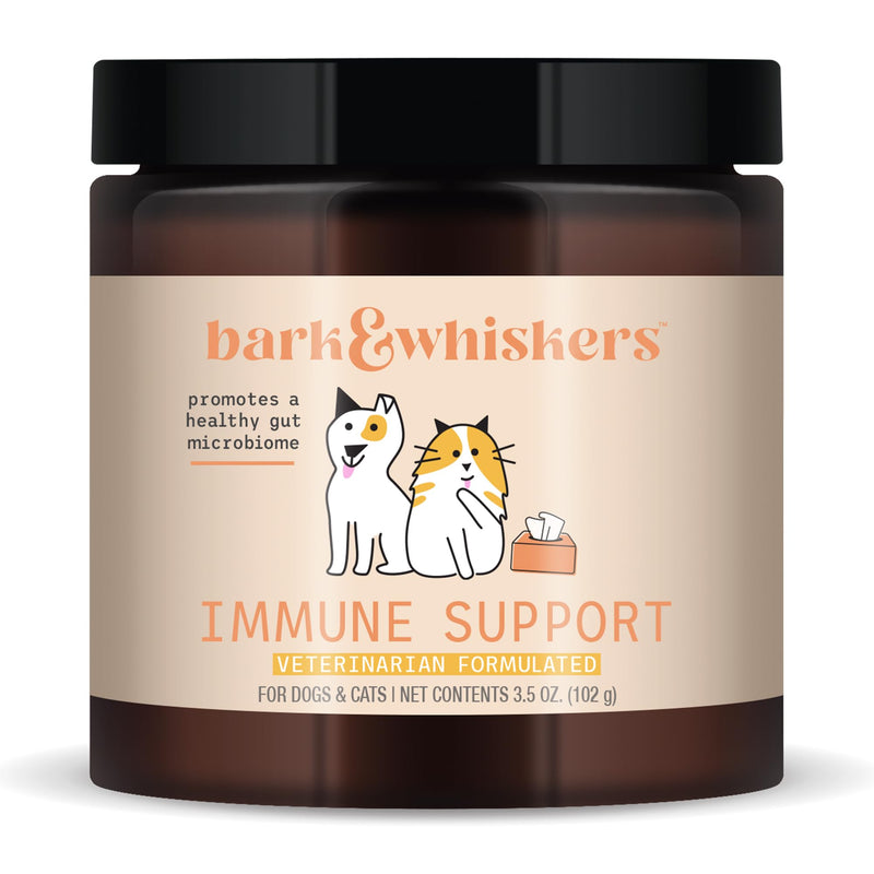 Bark & Whiskers Immune Support, 3.5 Oz. (102 g), 60 Scoops, Supports Liver & Digestive Health, Veterinarian Formulated, Non-GMO, Dr. Mercola - PawsPlanet Australia