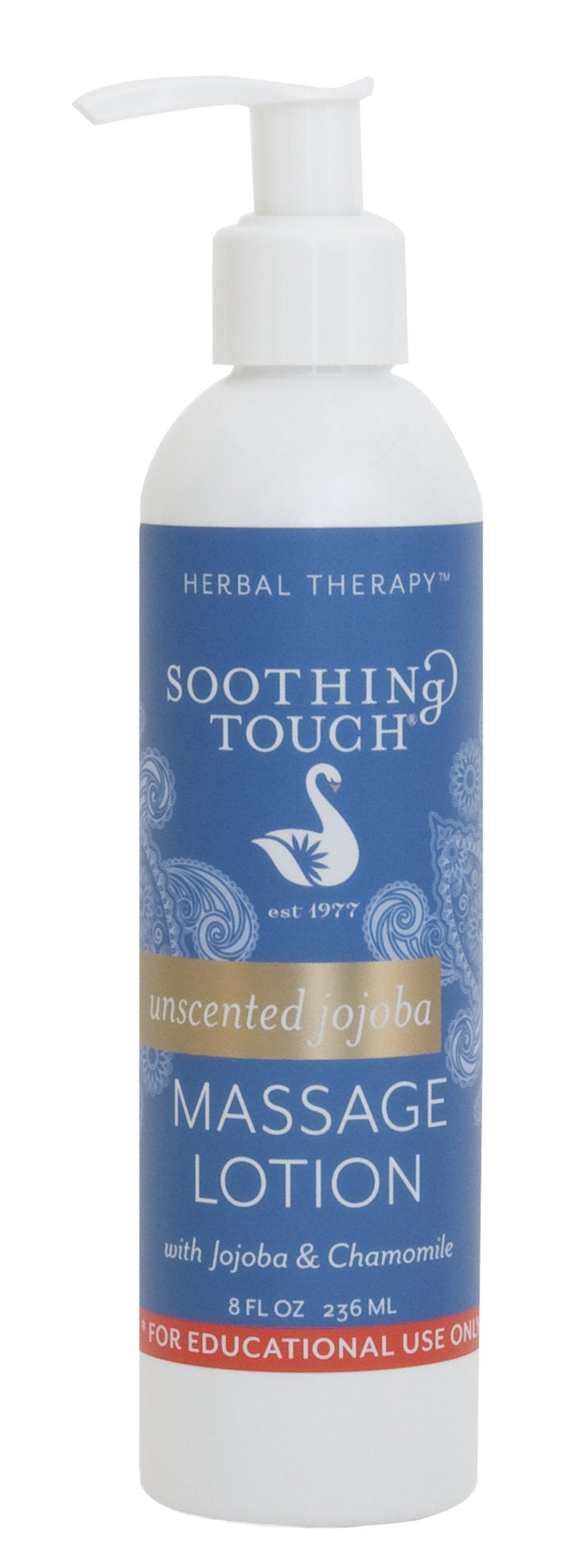 [Australia] - Soothing Touch Jojoba Massage Lotion, Unscented, 8 Ounce 8 Fl Oz (Pack of 1) 