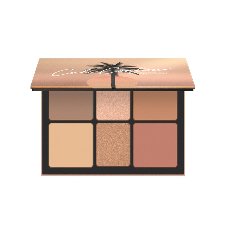 [Australia] - Smashbox The Cali Contour Palette | Six-Shade Contour Kit with Highlighter, Bronzer and Blush to add Dimension + Glow 01- Light/Medium 