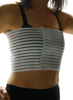 [Australia] - Elasto-Fit Breast and Chest Compression Wrap. L0220 (Large) Large White 