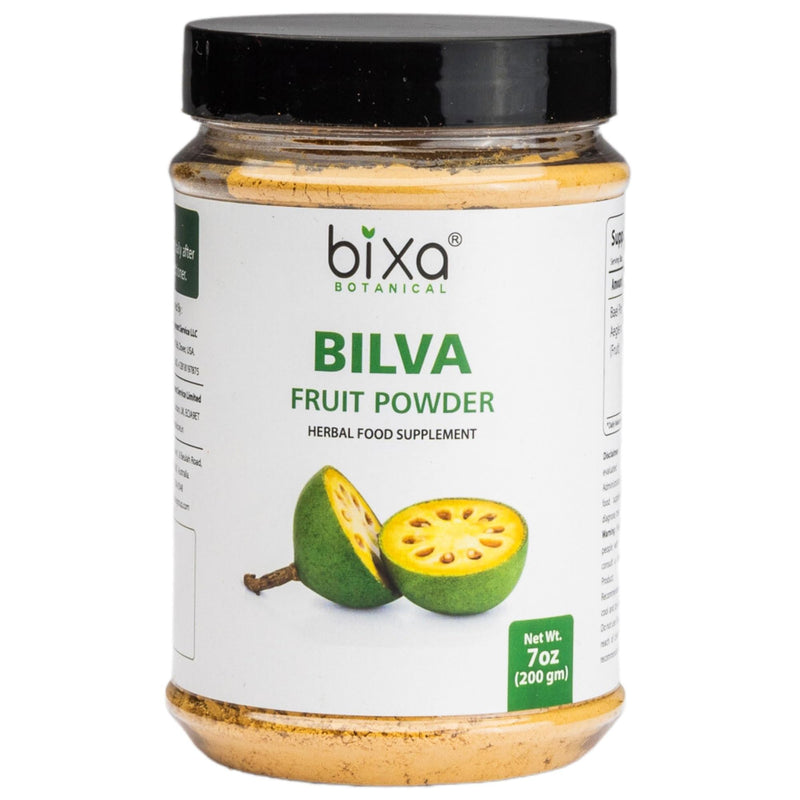 [Australia] - bixa BOTANICAL Bilva Fruit Powder (Aegle marmelos/Bael Fruit) | 7 Oz (200g) | Supports Healthy Bowel Functions | Wood Apple | Superfood | Natural 