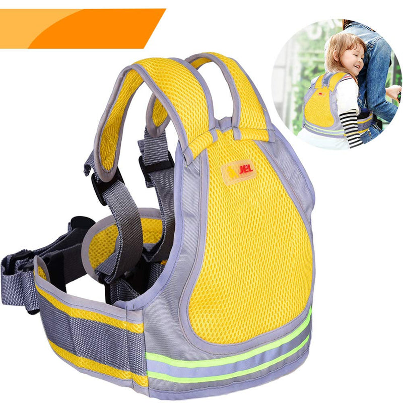 [Australia] - Jolik Child Motorcycle Safety Harness with 4 – in – 1 Buckle Breathable Material in Yellow 
