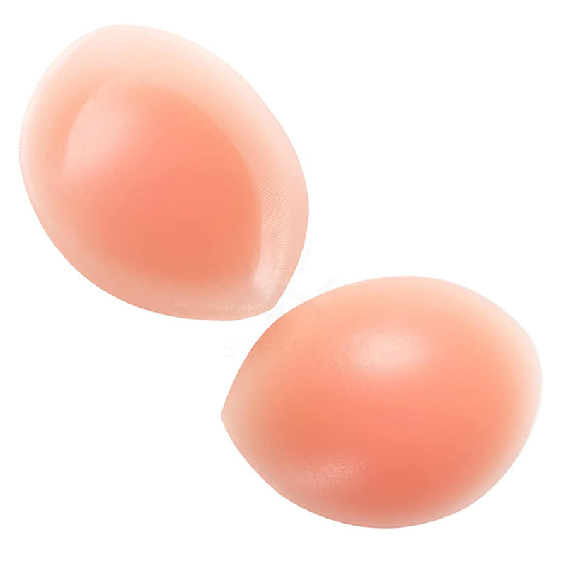 [Australia] - Women Silicone Bra Pads Inserts Breast Enhancer Bust Push up Pads Swimsuit Enhancement M, L, XL Skin Large 