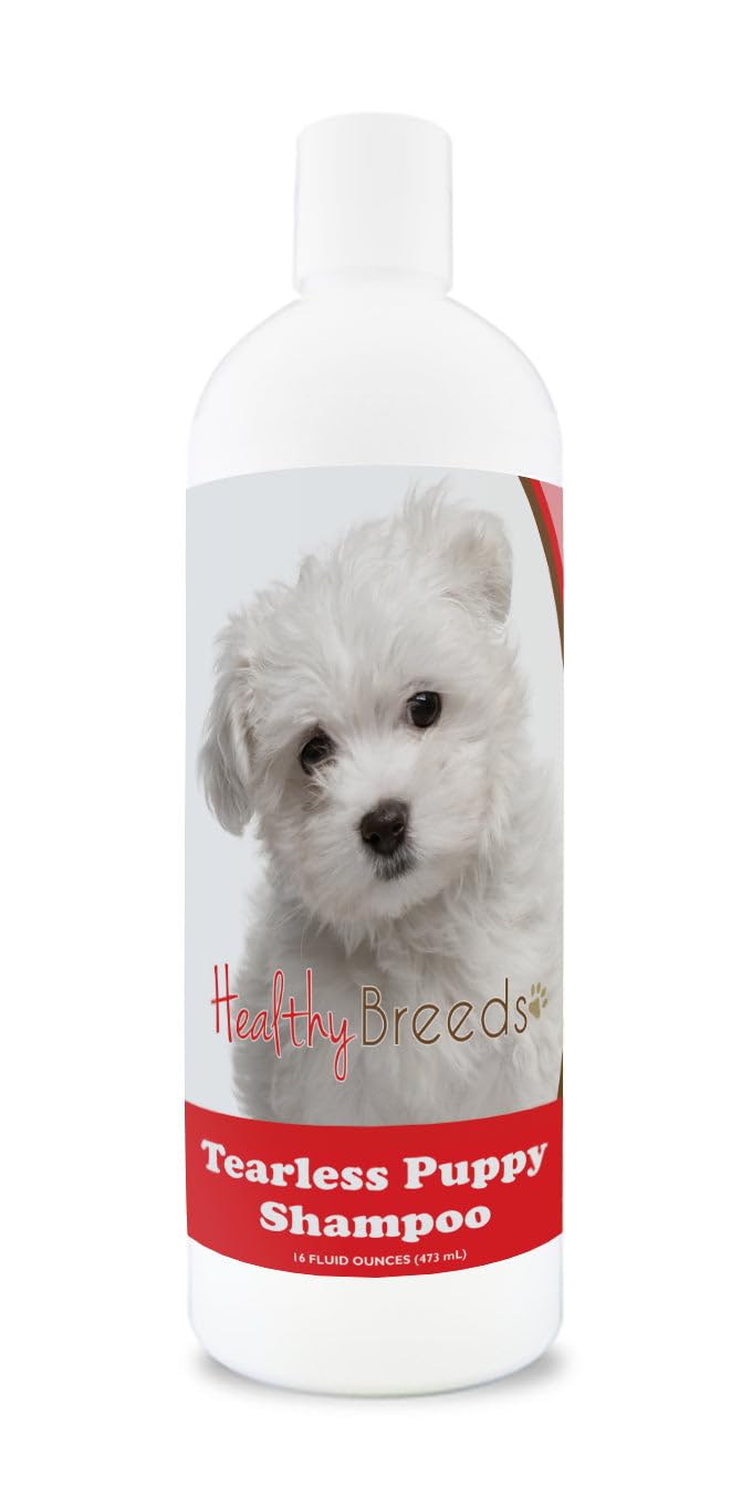 Healthy Breeds Maltese Tearless Puppy Dog Shampoo 16 oz - PawsPlanet Australia