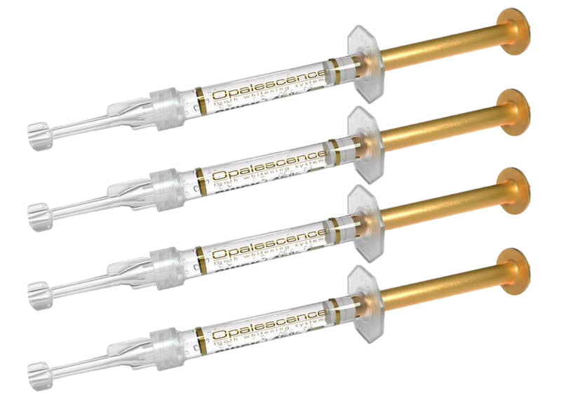 Opalescence 45% Syringes Teeth Whitening Gel with PF - 5359-2 | (4 Syringes) Refill Kit Carbamide Peroxide, in Mint Flavor. Developed by Ultradent Leaders in Professional Whitening 0.4 Fl Oz (Pack of 4)