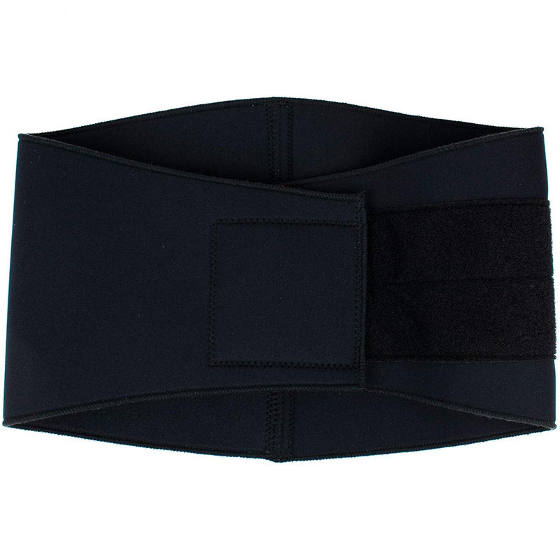 Rolyan 74047 Neoprene Lumbar Support Back Brace, Large, Black