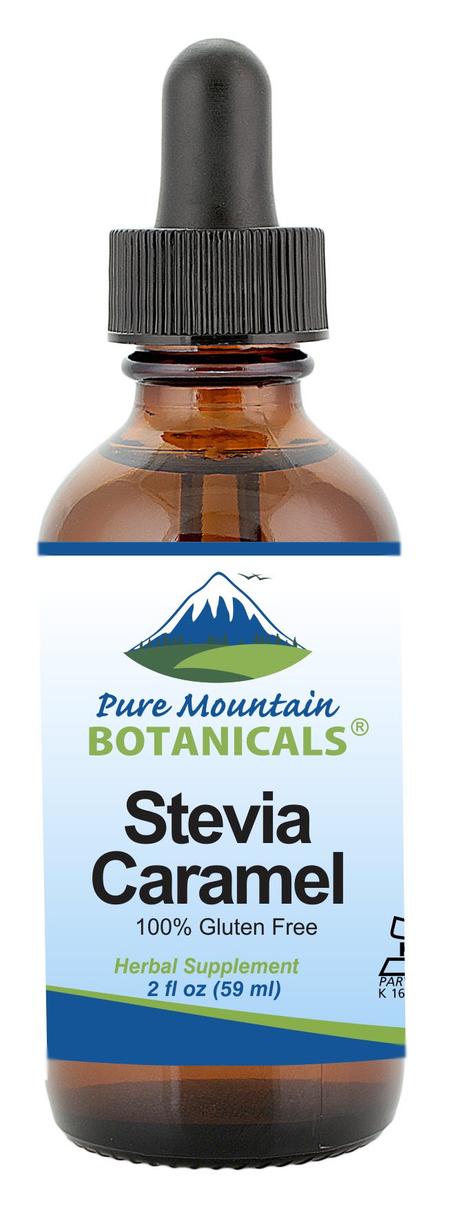 [Australia] - Caramel Stevia Liquid Drops Flavored with Natural Sweet Caramel | Alcohol Free & Kosher | 2oz Glass Bottle 