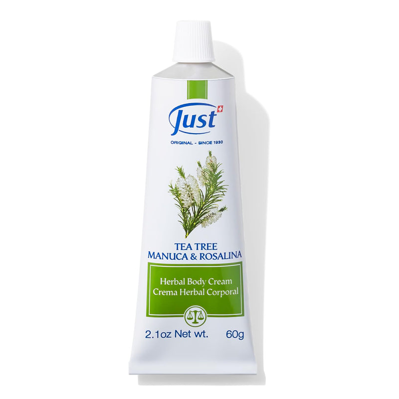 [Australia] - Swiss Just Tea Tree Oil, Manuka Honey and Rosalina Herbal Cream 60g. 