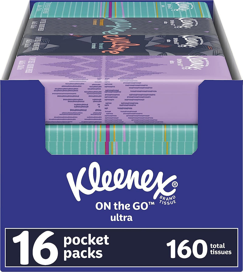 [Australia] - Kleenex 16 Pocket Packs (10 per pack), White, Box 16 Count (Pack of 10) 
