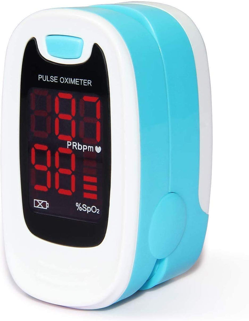 [Australia] - CONTEC LED CMS50M Pulse Oximeter,SpO2 and PR Value Waveform Blood Oxygen, Neck/Wrist Cord 