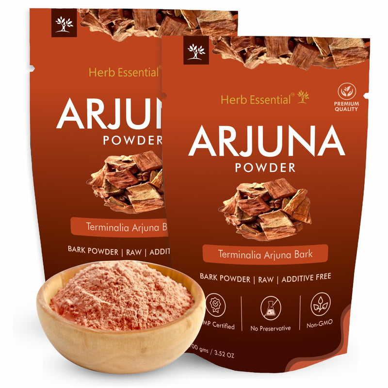 [Australia] - 7.05 Ounce Arjuna Powder, Terminalia Arjuna Bark Supplement, No Preservatives, Vegan and GMP Certified- 3.52 Ounce (100g Pack of 2) 200 g 