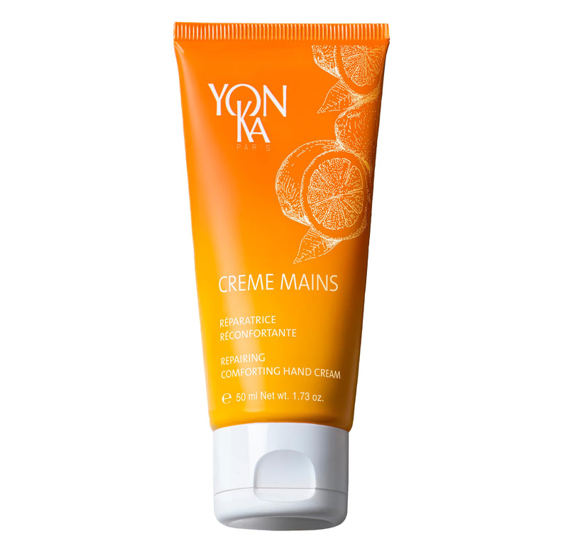 Yonka Sweet Orange Shea Butter Hand Cream | Vitamins E and Grape Seed Oil, Soften and Repair, Mandarin and Citrus Scent, Nourish Dry Hands, Nails and Cuticles, 1.73 oz