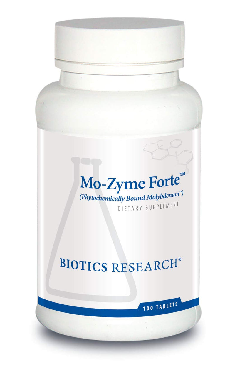 [Australia] - Biotics Research MoZyme Forte Molybdenum 150 mcg, Liver Support, Detoxification, Essential Trace Element, Healthy Metabolism, Antioxidant Support 100 Tablets 