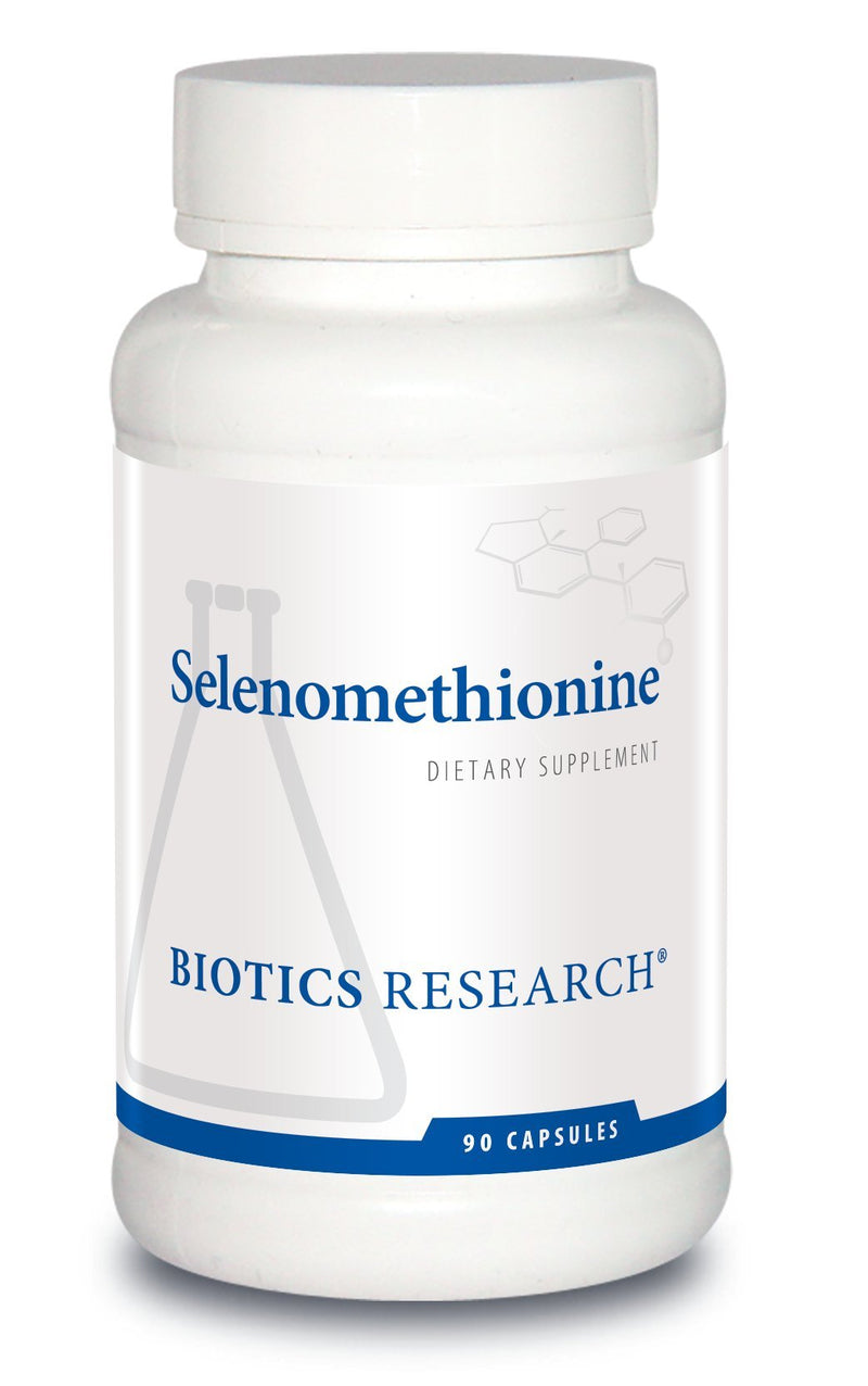 [Australia] - Biotics Research Selenomethionine – High Potency Selenium, Thyroid Gland Function, DNA Production, Cognitive Health, Potent Antioxidant. 90 Capsules 