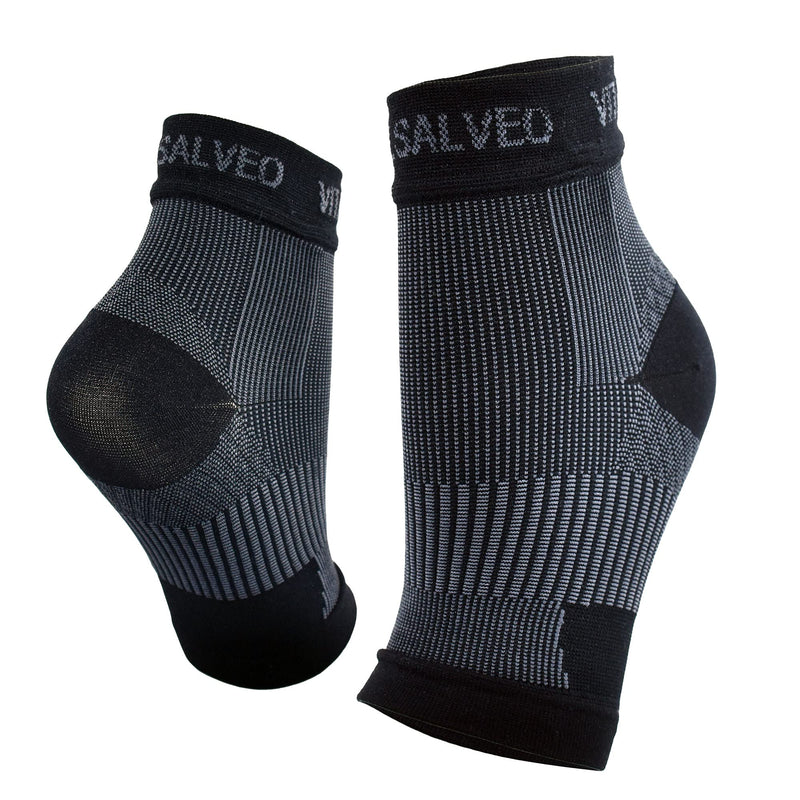 [Australia] - Vital Salveo-Germanium Recovery Plantar Fasciitis Ankle Sleeve Best Foot Compression Sleeves for Injury Recovery, Joint Pain, Improves Circulation, Reduce Foot Swelling, Arch Pain Relief-XL(Pair) X-Large 