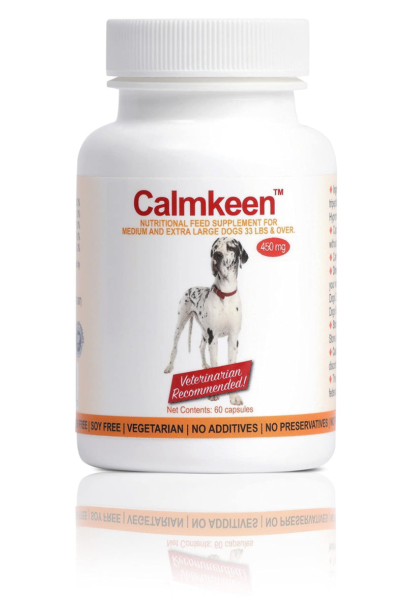 450 mg 60 Count Nutritional Supplement for Large Dogs 33 Pounds and Up (Formerly Calmkene) - PawsPlanet Australia