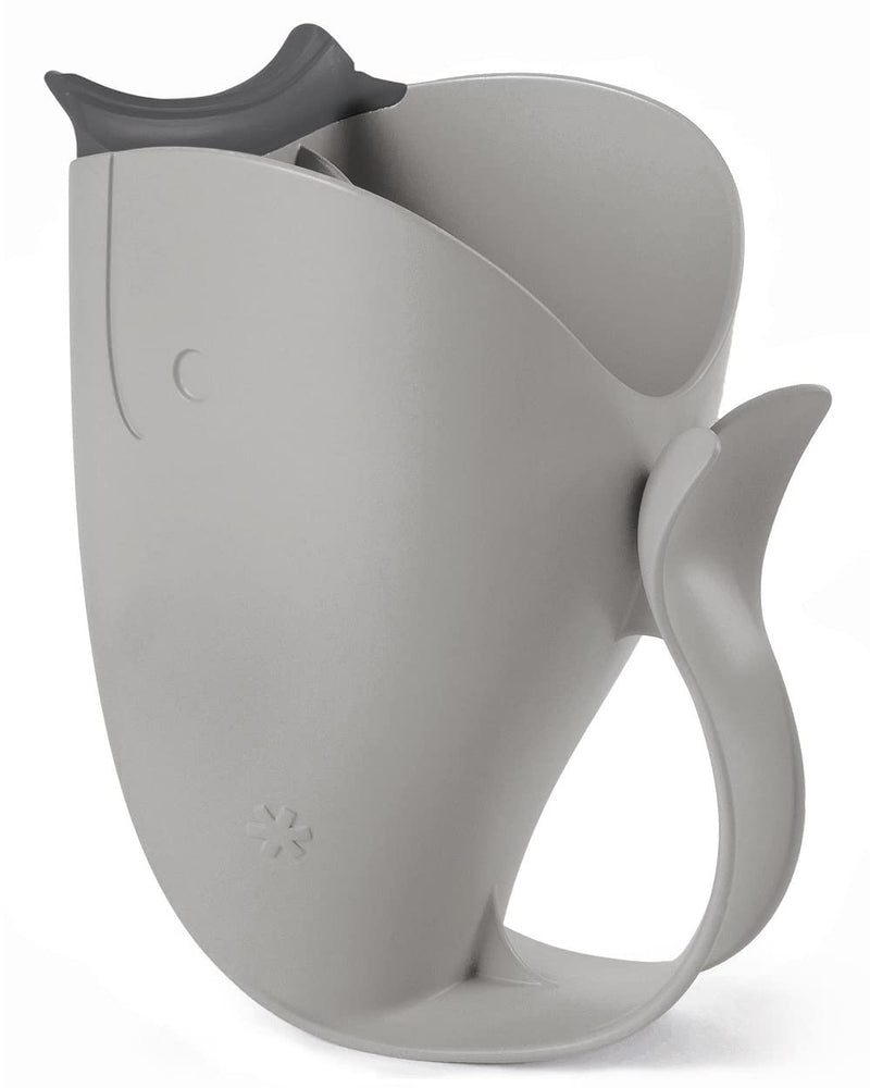[Australia] - Skip Hop Baby Bath Rinse Cup, Moby Tear-free Waterfall Rinser, Grey 