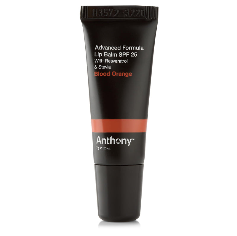 Anthony SPF 25 Lip Balm, 4 Pack | Green tea, shea butter and vitamin E help moisturize and protect dry, chapped lips with SPF 25. Blood Orange