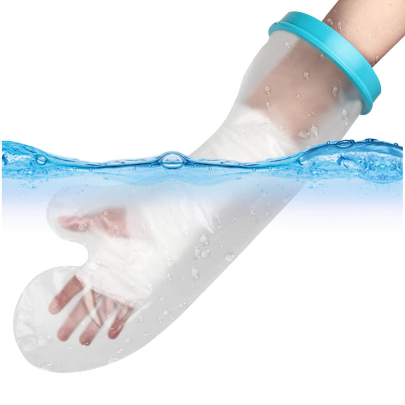 [Australia] - 100% Waterproof Cast Covers for Shower Arm, Adult Reusable Arm Cast Cover Protector for Shower Bath for Wound Arm, Hands, Wrists, Elbow, Finger [2024 New Upgraded] 