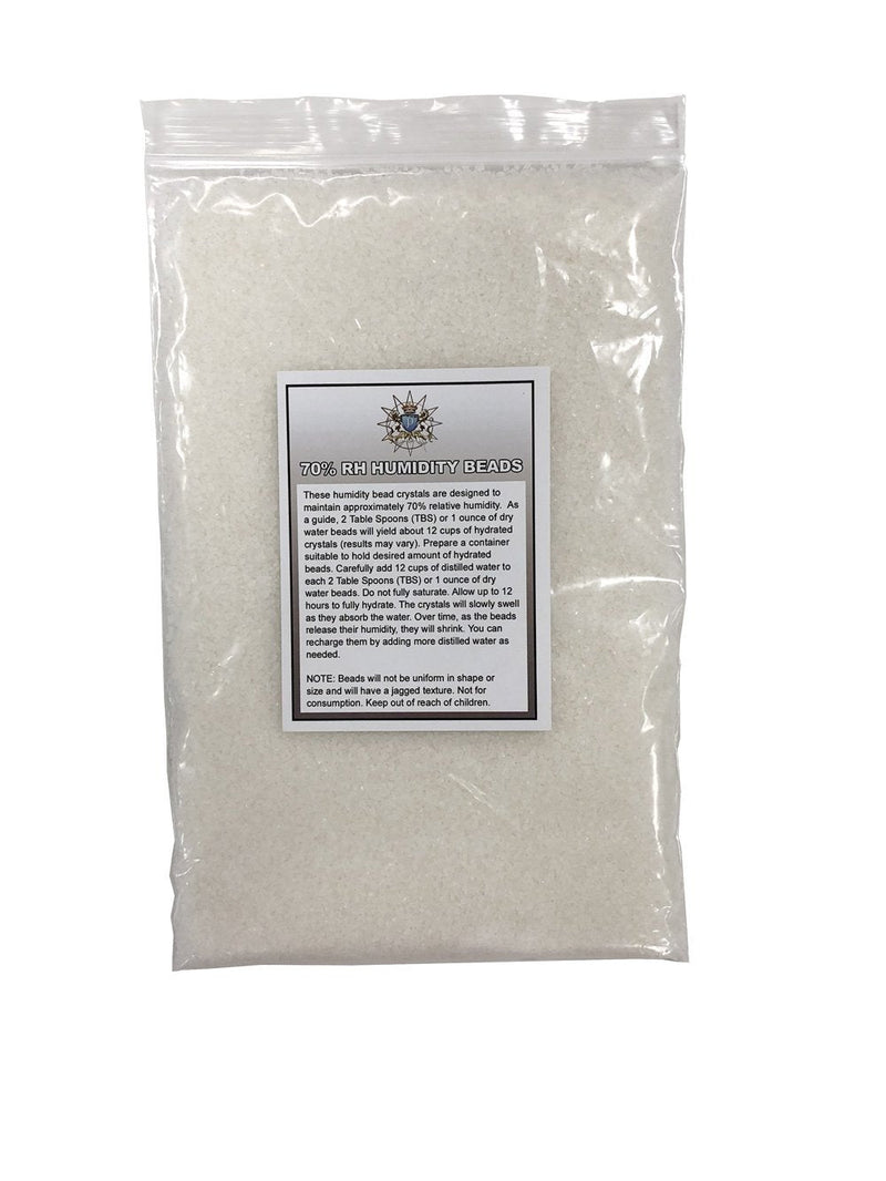 [Australia] - Prestige Import Group Crystal Gel Humidification Beads for Humidors - 8 oz Bag 8 Ounce (Pack of 1) 