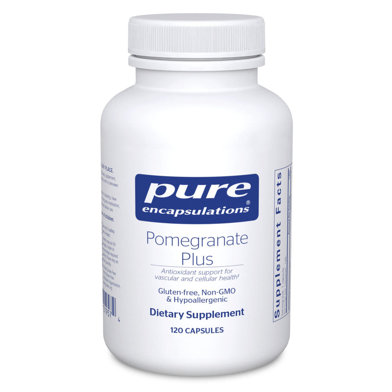 [Australia] - Pure Encapsulations Pomegranate Plus | Antioxidant Support for Vascular and Cellular Health* | 120 Capsules 120 Count (Pack of 1) 