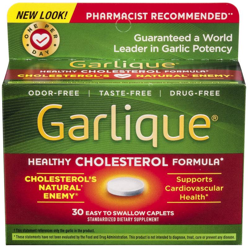 [Australia] - Garlique Cardiovascular Dietary Supplement, Green, 30 Count 
