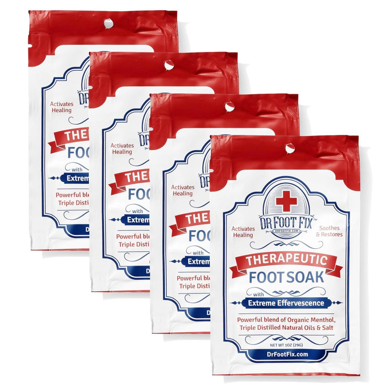 Therapeutic Foot Soak with All Natural Tea Tree, Peppermint & Birch Oil. Helps Soak Toenail Fungus, Athletes Foot & Stubborn Foot Odor - Soothes Feet - Tingles for Hours (4)