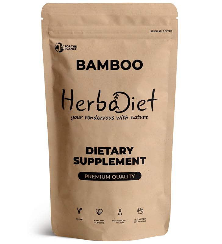 [Australia] - Bamboo Extract Powder | Supports Healthy Skin, Hair & Nails | Natural Hair Supplement with 70% Silica (50 gram / 1.76 oz) 