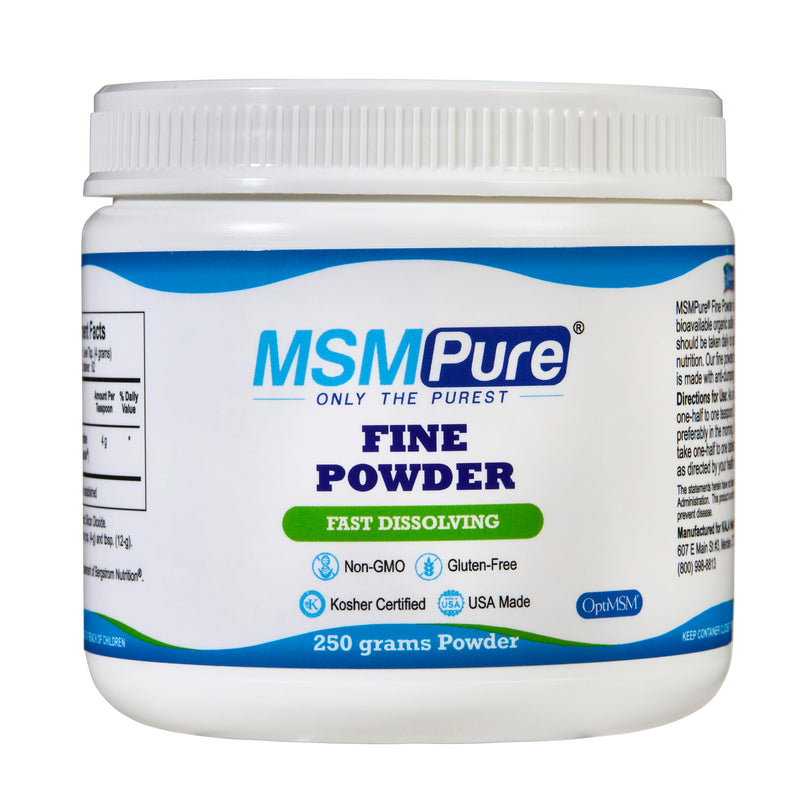 [Australia] - KALA HEALTH MSMPure Fast Dissolving Fine MSM Powder Crystals ‚Äì US-Made MSM for Joint Health, Skin Appearance, and Hair & Nail Support ‚Äì 8.8 oz, Organic Sulfur Unflavored 8.8 Ounce (Pack of 1) 