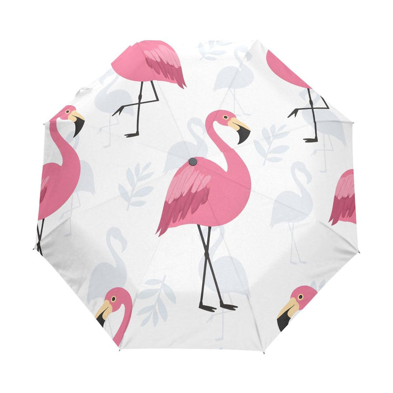 FORMRS Zebra Stripe Umbrella, Auto Open Umbrella Compact Folding Sun Rain Protection, Windproof for Kids Women Men #07