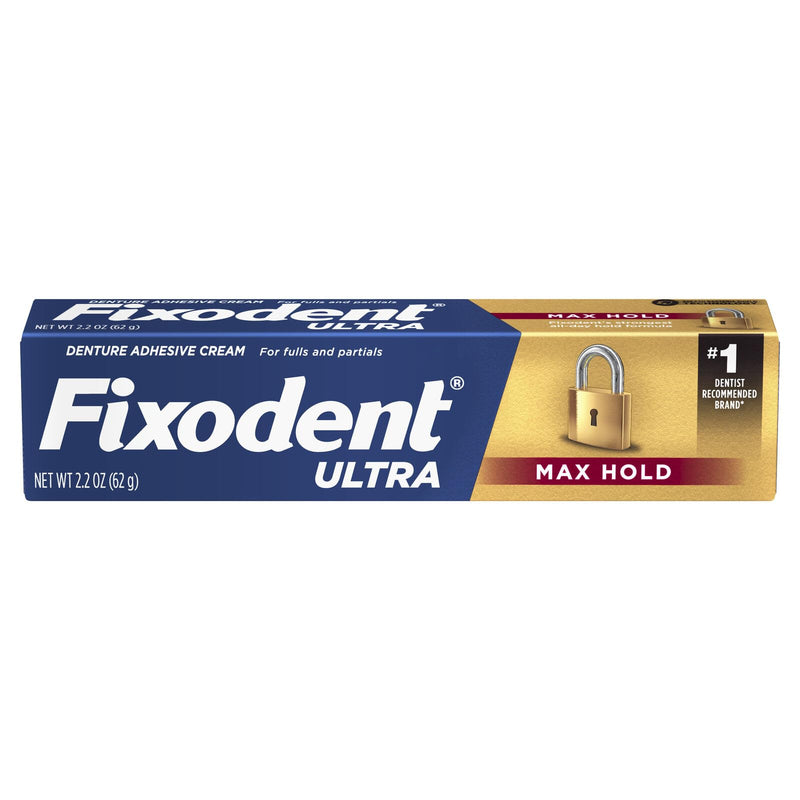 [Australia] - Fixodent Ultra Max Hold Dental Adhesive, 2.2 oz (Pack of 7) 