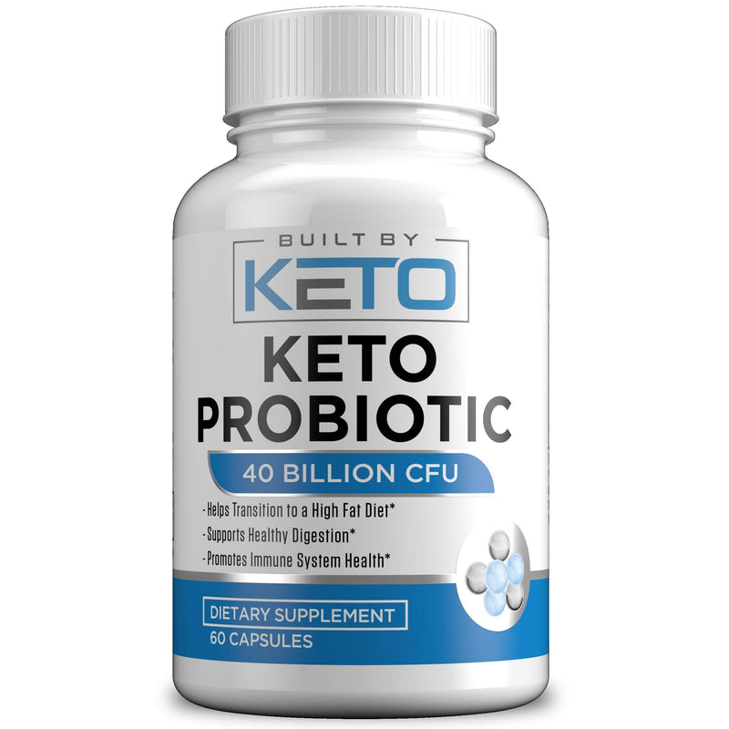 [Australia] - Keto Probiotics with Prebiotic - Digestive & Gut Health - Supports Occasional Constipation, Diarrhea, Gas & Bloating - Probiotics for Women & Men - Ketogenic Diet Probiotic - 60 Capsules 