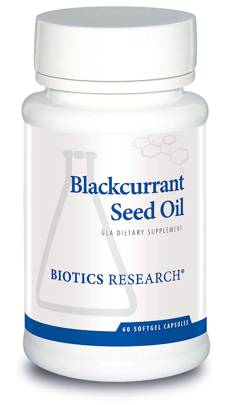 [Australia] - Biotics Research Blackcurrant Seed Oil 535 mg Natural Source of Gamma Linolenic Acid GLA 80 mg softgels, Supports Cardiovascular Health, Normal Tissue Repair, Immune System, Women’s Health 60 Capsules 