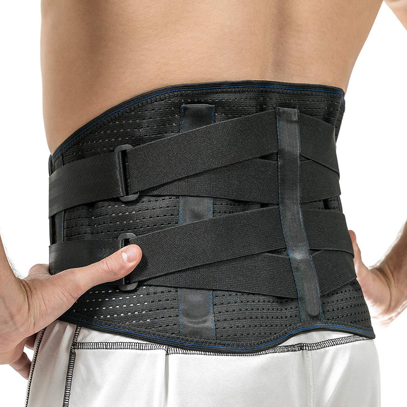 [Australia] - Back Brace - Back Support Belts for Men Women, Compression Lower Back Brace for Pain Relief, Strained Muscles, Breathable Lumbar Belts with Functional Pocket for Sciatica (XL) X-Large (Pack of 1) 