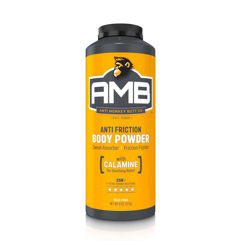 [Australia] - Anti Monkey Butt Body Powder for Women and Men, Anti Chafing and Anti Itch Foot Powder with Calamine, Talc Free Hypoallergenic Formula, 8 oz 